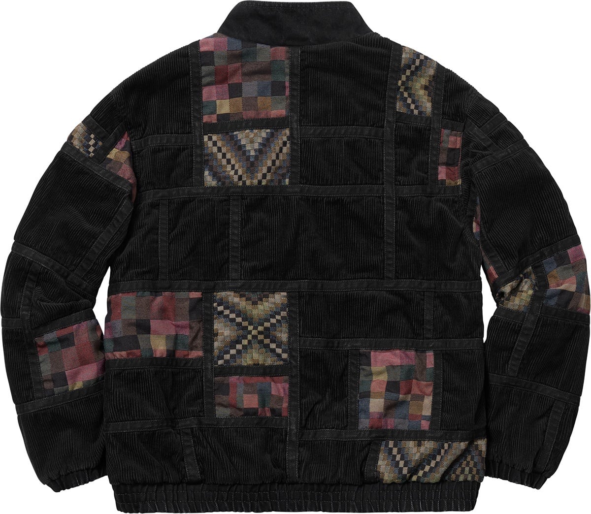 Corduroy Patchwork Denim Jacket view 9